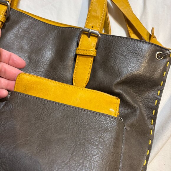 Shiraleah Large Vegan Tote Bag - Picture 6 of 7